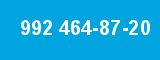 992 464-87-20